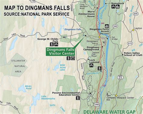 dingmans falls hours|dingmans ferry map.